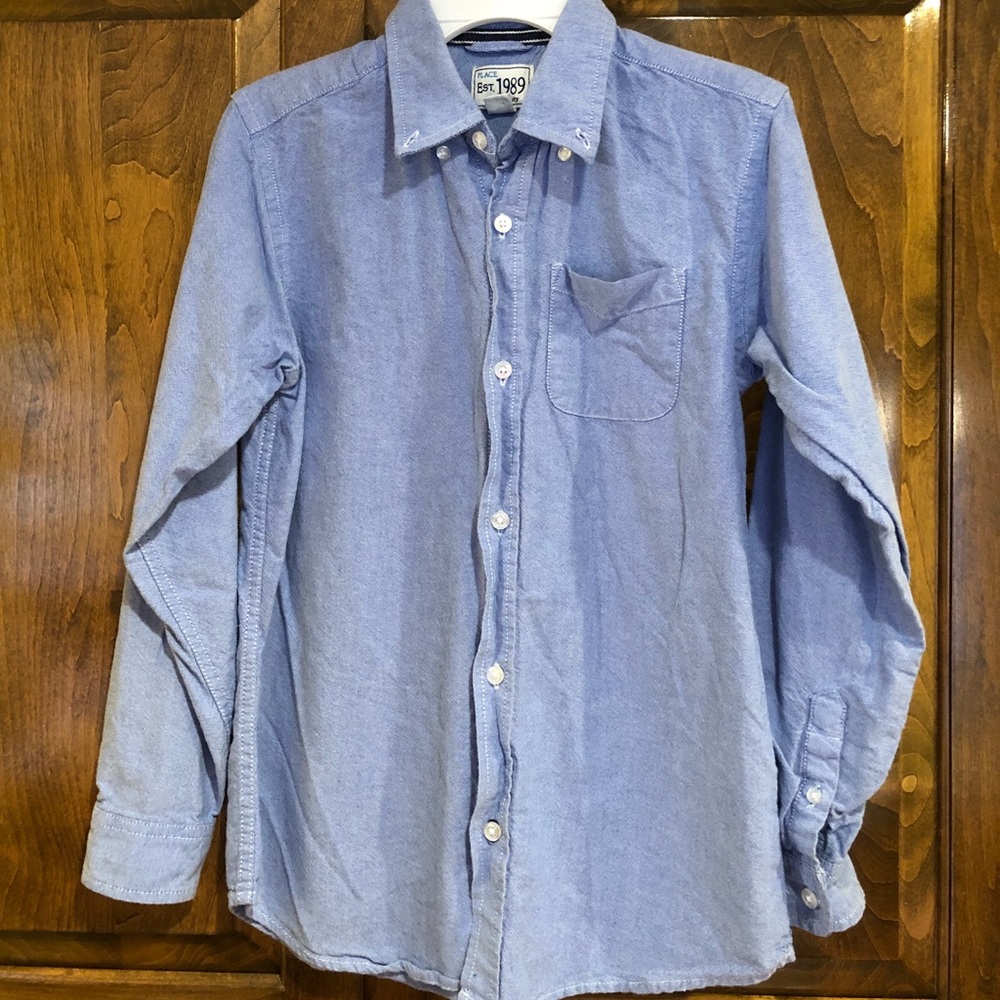 Boys long sleeve button down  The Children’s Place